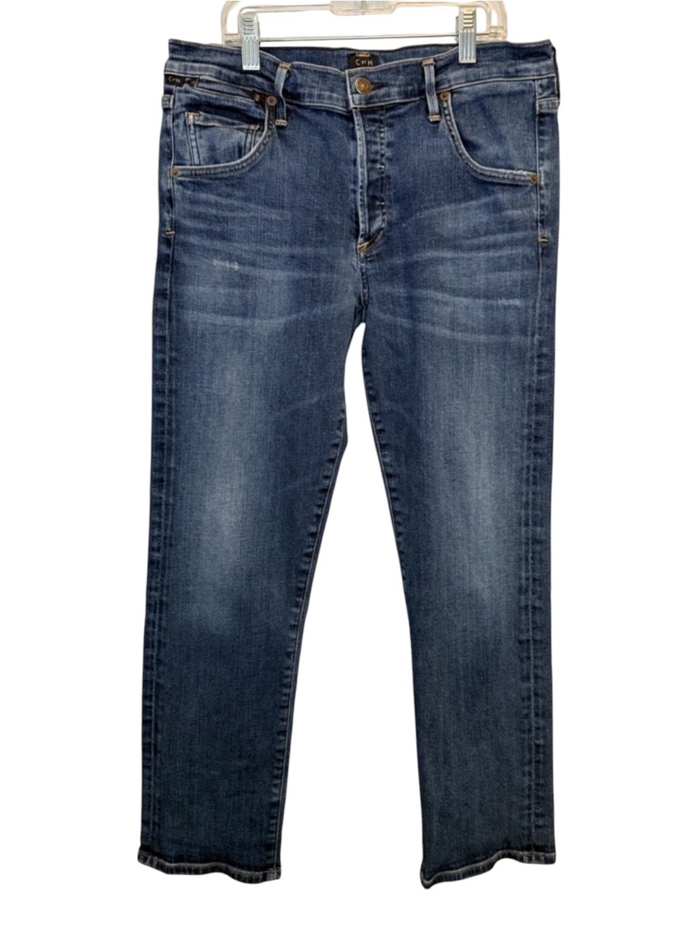 Citizens of Humanity Emerson Slim Boyfriend Jeans Blue Ridge Wash Size 29 Button
